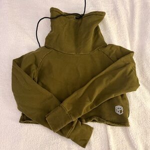 Born Primitive Army Green Fleece Hoodie